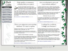 Tablet Screenshot of blackculm.com